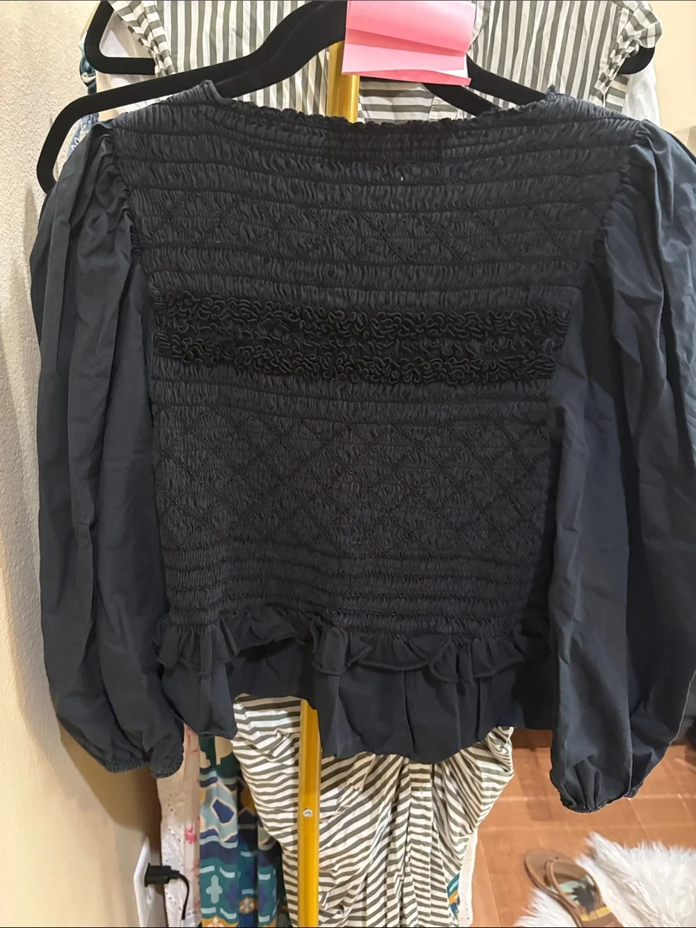 Ulla Johnson structured smocked